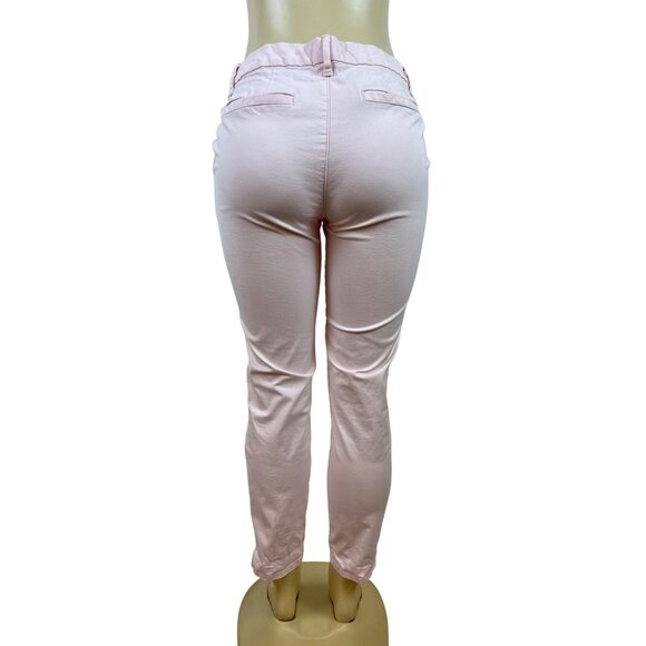 Tommy Hilfiger Women’s Pink Pants Slim Fit Stylish Ankle-Length Size 8 - Picture 3 of 9